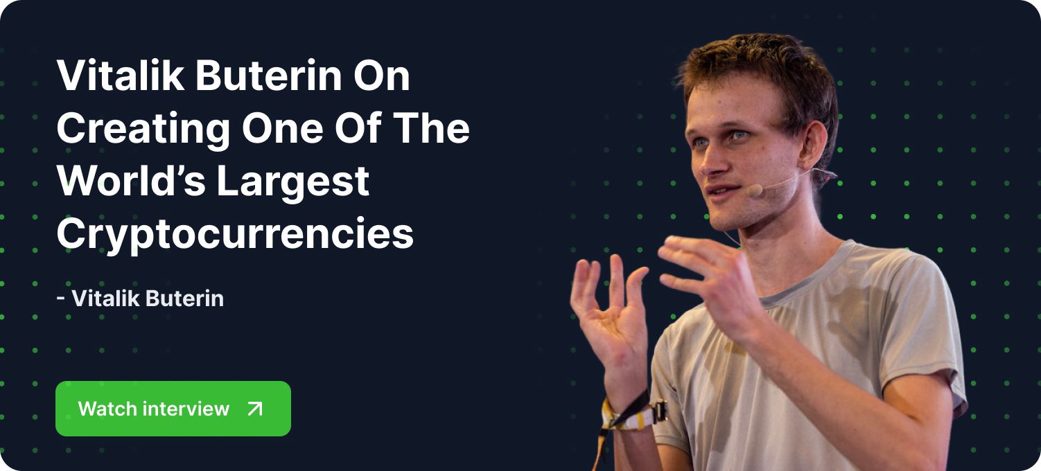 Vitalik Buterin On Creating One Of The World’s Largest Cryptocurrencies